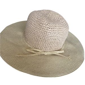 Wide  Brim Paper Straw Hat